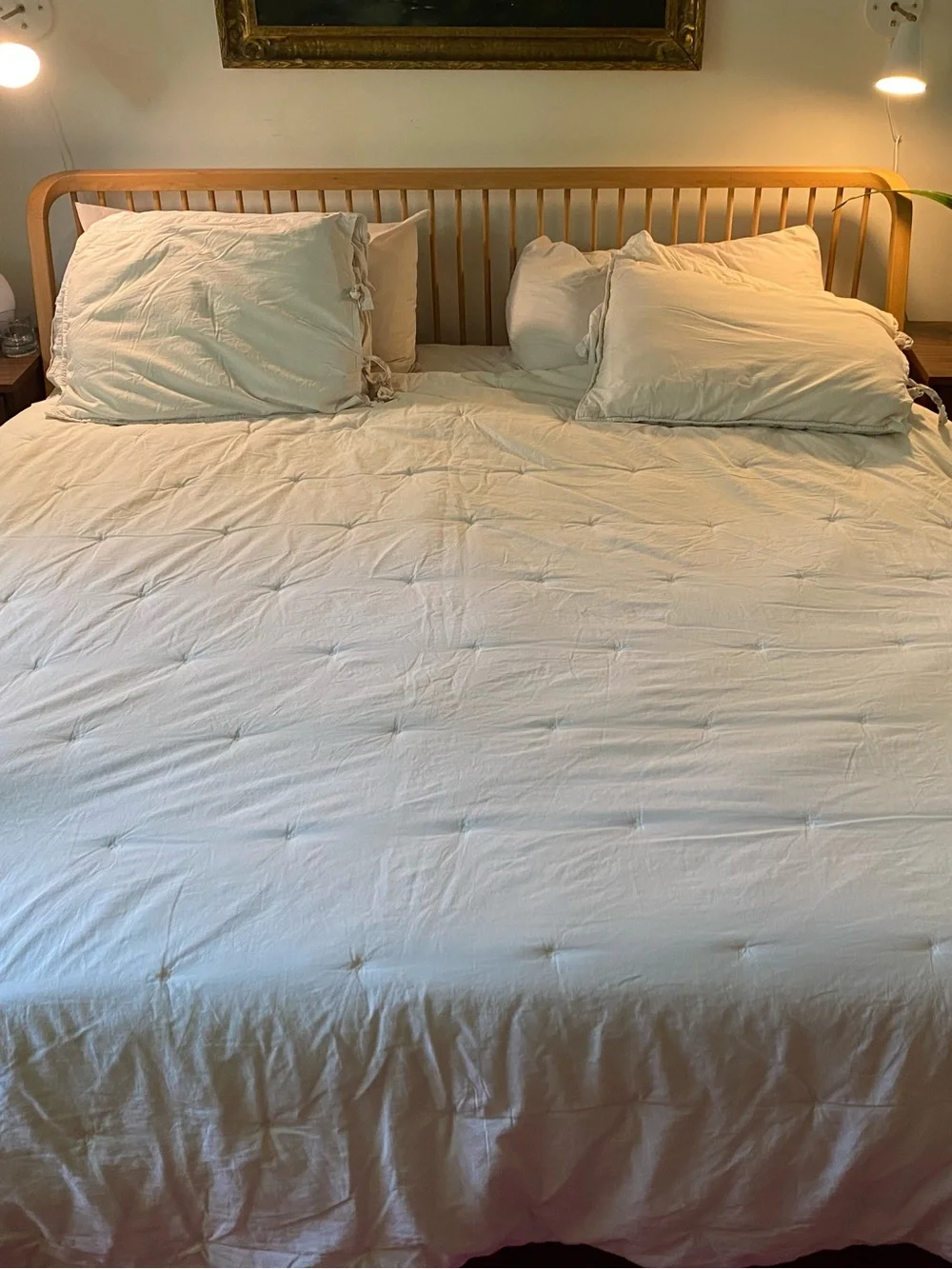 Studio McGee Lofty Woodblock Print Comforter + Shams